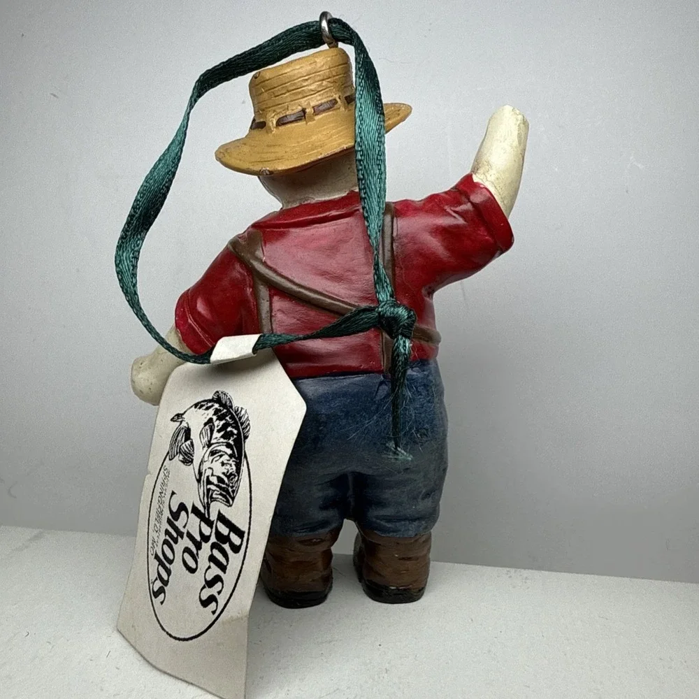 vintage‎ snowman figurines farmers Fishing . They are Christmas Collectables